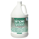 simple green SMP19128 Crystal Industrial Cleaner/degreaser, 1gal, 6/carton