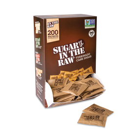 Sugar In The Raw SMU00319 Sugar Packets, 0.2 oz Packets, 200/Box
