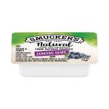 Smucker's SMU8202 Smuckers 1/2 Ounce Natural Jam, 0.5 oz Container, Concord Grape, 200/Carton