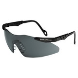 Smith & Wesson SMW19823 Magnum 3G Safety Eyewear, Black Frame, Smoke Lens