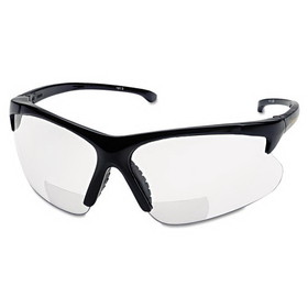 Smith & Wesson SMW19879 V60 30 06 Reader Safety Eyewear, Black Frame, Clear Lens