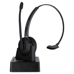Spracht SPTHS3010 ZuM Maestro USB Softphone Headset, Monaural, Over-the-Head, Black