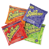 Sqwincher SQW016044AS Powder Pack Concentrated Activity Drink, Assorted, 23.83 Oz Packet, 32/carton