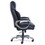 SertaPedic SRJ48964 Cosset Big and Tall Executive Chair, Supports Up to 400 lb, 19" to 22" Seat Height, Black Seat/Back, Slate Base, Price/EA