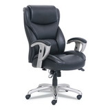 SertaPedic SRJ49416BLK Emerson Big and Tall Task Chair, Supports Up to 400 lb, 19.5