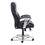 SertaPedic SRJ49416BLK Emerson Big and Tall Task Chair, Supports Up to 400 lb, 19.5" to 22.5" Seat Height, Black Seat/Back, Silver Base, Price/EA
