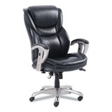 Serta SRJ49710BLK Emerson Executive Task Chair, Supports Up to 300 lb, 19