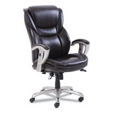 Serta SRJ49710BRW Emerson Executive Task Chair, Supports Up to 300 lb, 19