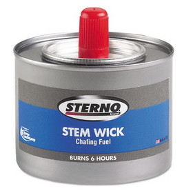 Sterno STE10102 Chafing Fuel Can With Stem Wick, Methanol, 6 Hour Burn, 1.89 g, 24/Carton