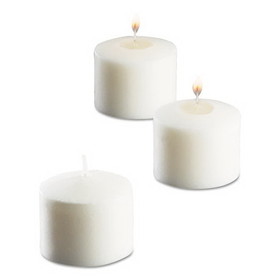 Sterno 40104 Food Warmer Votive Candles, 10 Hour Burn, 1.46"d x 1.33'h, White, 288/Carton