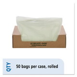 Stout STOE3348E85 EcoSafe-6400 Bags, 32 gal, 0.85 mil, 33