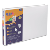 Stride STW94010 QUICKFIT LEDGER D-RING VIEW BINDER, 3 RINGS, 1