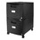 Storex 61312B01C Two-Drawer Mobile Filing Cabinet, 14.75w x 18.25d x 26h, Black, Price/EA
