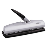 ACCO BRANDS SWI74030 20-Sheet Lighttouch Desktop Two-To-Seven-Hole Punch, 9/32