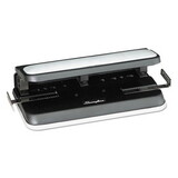 ACCO BRANDS SWI74300 32-Sheet Easy Touch Two-To-Seven-Hole Punch, 9/32