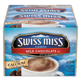 Swiss Miss SWM47491 Hot Cocoa Mix, Regular, 0.73 Oz. Packets, 50 Packets/box