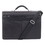 Swiss Mobility SWZ49545801SM Milestone Briefcase, Fits Devices Up to 15.6", Leather, 5 x 5 x 12, Black, Price/EA