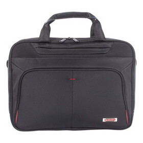 Swiss Mobility SWZEXB1005SMBK Purpose Executive Briefcase, Fits Devices Up to 15.6", Nylon, 3.5 x 3.5 x 12, Black
