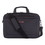 Swiss Mobility EXB1009SMCH Cadence 2 Section Briefcase, Holds Laptops 15.6", 4.5" x 4.5" x 16", Charcoal, Price/EA