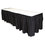 TABLEMATE PRODUCTS, CO. TBLLS2914BK Table Set Linen-Like Table Skirting, 29" X 14ft, Black, Price/EA
