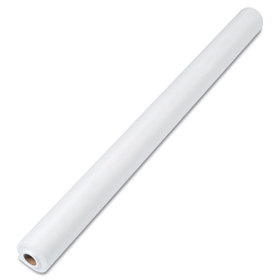 TABLEMATE PRODUCTS, CO. TBLLS4050WH Linen-Soft Non-Woven Polyester Banquet Roll, Cut-To-Fit, 40" X 50ft, White