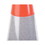 Tatco TCO25900 Traffic Cone, 14 x 14 x 28, Orange/Silver, Price/EA