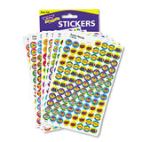TREND ENTERPRISES, INC. TEPT1945 Superspots And Supershapes Sticker Variety Packs, Positive Praisers, 2,500/pack