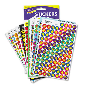 TREND ENTERPRISES, INC. TEPT46826 SuperSpots and SuperShapes Sticker Variety Packs, Awesome Assortment, Assorted Colors, 5,100/Pack