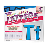 TREND ENTERPRISES, INC. TEPT79744 Ready Letters Playful Combo Set, Blue, 4