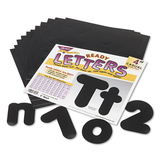 TREND ENTERPRISES, INC. TEPT79901 Ready Letters Casual Combo Set, Black, 4
