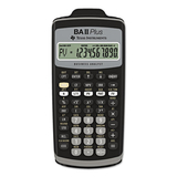 Texas Instruments TEXBAIIPLUS Baiiplus Financial Calculator, 10-Digit Lcd