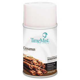 TimeMist TMS1042746 Premium Metered Air Freshener Refill, Cinnamon, 6.6 oz Aerosol Spray, 12/Carton
