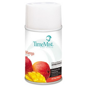 TimeMist TMS1042810EA Premium Metered Air Freshener Refill, Mango, 6.6 oz Aerosol Spray