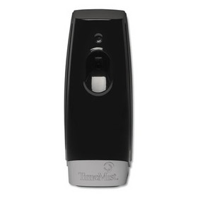 TimeMist 1047811 Settings Metered Air Freshener Dispenser, 3.4" x 3.4" x 8.25", Black