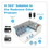 TimeMist 1047811 Settings Metered Air Freshener Dispenser, 3.4" x 3.4" x 8.25", Black, Price/EA