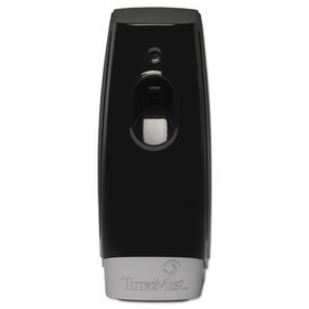 TimeMist TMS1047811 Settings Metered Air Freshener Dispenser, 3.5" x 3.5" x 8.25", Black, 6/Carton