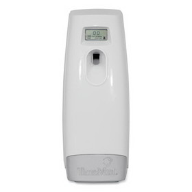 TimeMist 1048502 Plus Metered Aerosol Dispenser, 2.5" x 3.2" x 9", White, 6/Carton