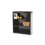 TENNSCO TNNB42BK Metal Bookcase, Three-Shelf, 34-1/2w X 13-1/2d X 40h, Black, Price/EA