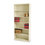 TENNSCO TNNB78PY Metal Bookcase, Six-Shelf, 34-1/2w X 13-1/2h X 78h, Putty, Price/EA