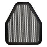 Tolco TOC220206 Urinal Mat, 20.75 x 18.5, Black, 6/Carton