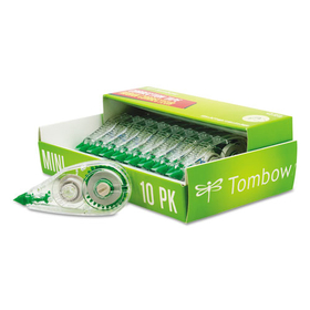 AMERICAN TOMBOW INC. TOM68722 Mono Mini Correction Tape, 1/6" X 315", Non-Refillable, 10/pack