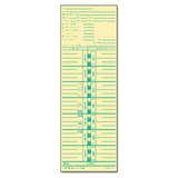 TOPS BUSINESS FORMS TOP1253 Time Card For Acroprint And Lathem, Weekly, 3 1/2 X 10 1/2, 500/box