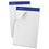 Ampad TOP20154 Recycled Writing Pads, Jr. Legal/margin Rule, 5 X 8, White, 50 Sheets, Dozen, Price/DZ