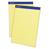 Ampad TOP20215 Mead Legal Ruled Pad, 8 1/2 X 11, Canary, 50 Sheets, 4 Pads/pack