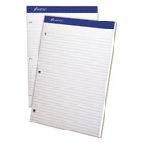 Ampad TOP20323 Double Sheets Pad, College/medium, 8 1/2 X 11 3/4, White, 100 Sheets