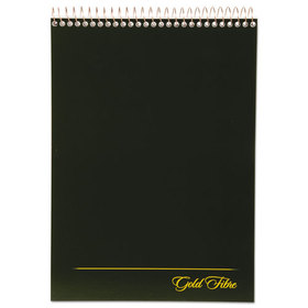 Ampad TOP20811 Gold Fibre Wirebound Project Notes Pad, Project-Management Format, Green Cover, 70 White 8.5 x 11.75 Sheets