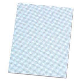 Ampad TOP22005 Quadrille Pads, 8 Squares/inch, 8 1/2 X 11, White, 50 Sheets