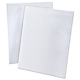 Ampad TOP22030C Quadrille Pads, 4 Squares/inch, 8 1/2 X 11, White, 50 Sheets
