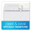 TOPS TOP2222PS3 1099 Double Window Envelope, Commercial Flap, Self-Adhesive Closure, 3.75 x 8.75, White, 24/Pack, Price/PK