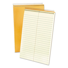 Ampad TOP25270 Steno Pads, Gregg Rule, Tan Cover, 60 Green-Tint 6 x 9 Sheets